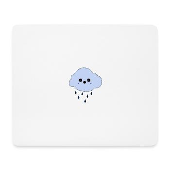 Cloud - Mouse Pad (horizontal) - white - Front