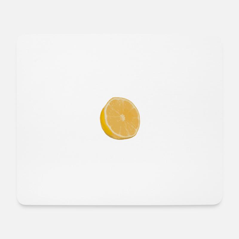 lemon - Mousepad (Querformat) - Weiß