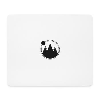 BERG - Mousepad (Querformat) - Weiß - Vorne