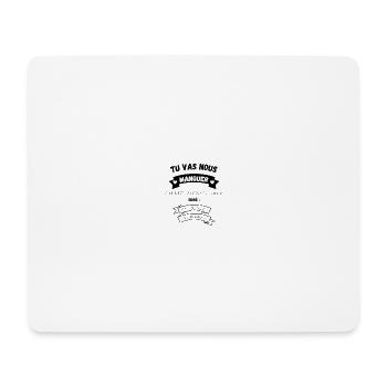 Tu va nous manquer Humour Cadeau Travail - Tapis de souris (format paysage) - blanc - Devant