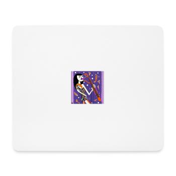 Music Girl - Mouse Pad (horizontal) - white - Front