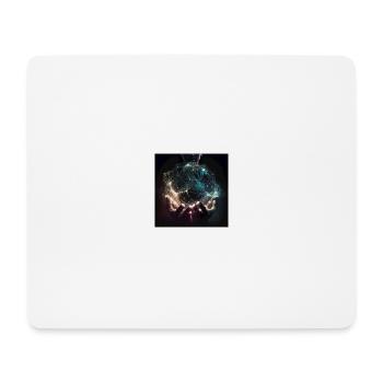 Hands that hold light/energy - Mouse Pad (horizontal) - white - Front
