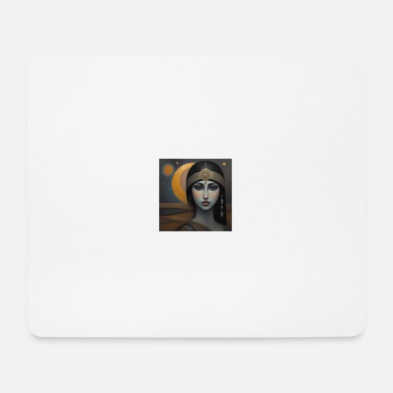 Ancient Woman - Mouse Pad (horizontal) - white