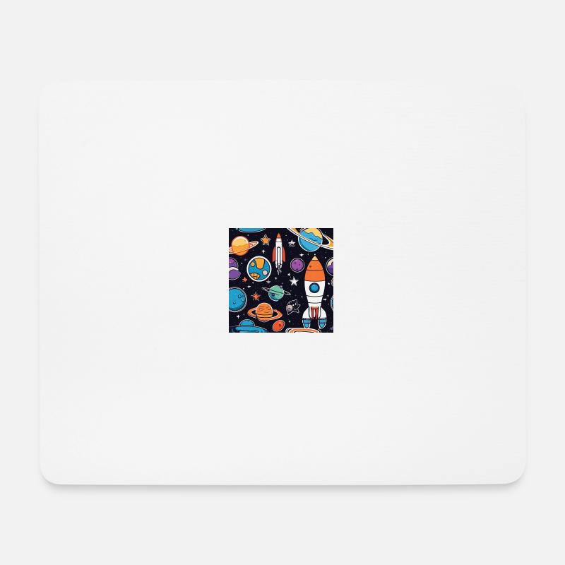 Space is close - Mousepad (Querformat) - Weiß