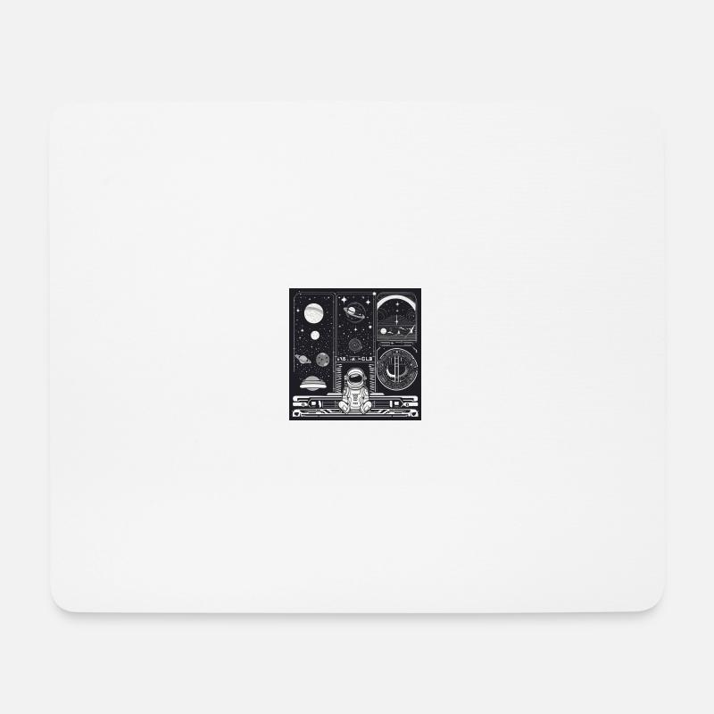 Hello its me Cosmi - Mousepad (Querformat) - Weiß