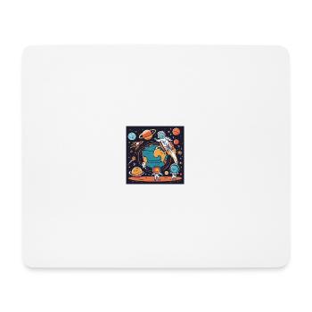 Wir sind die Erde - Mousepad (Querformat) - Weiß - Vorne