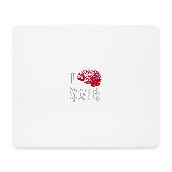 ZOMBIES - Mouse Pad (horizontal) - white - Front