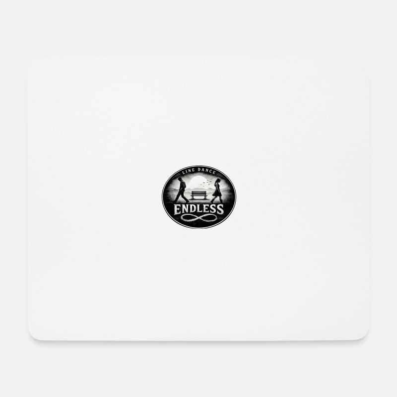 Endless Love - Mousepad (Querformat) - Weiß