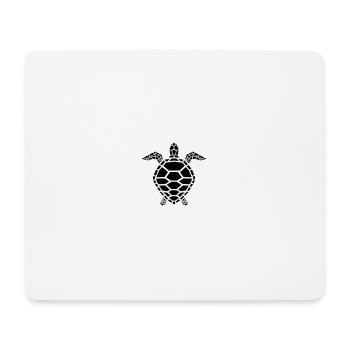 sea turtle - Mouse Pad (horizontal) - white - Front