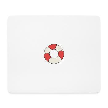 Flotteurs - Tapis de souris (format paysage) - blanc - Devant