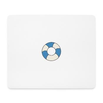 Flotteurs - Tapis de souris (format paysage) - blanc - Devant