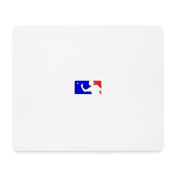 Logo de Beerpong - Tapis de souris (format paysage) - blanc - Devant