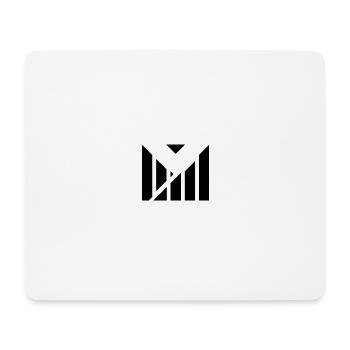 Logo BMR Transparent - Tapis de souris (format paysage) - blanc - Devant