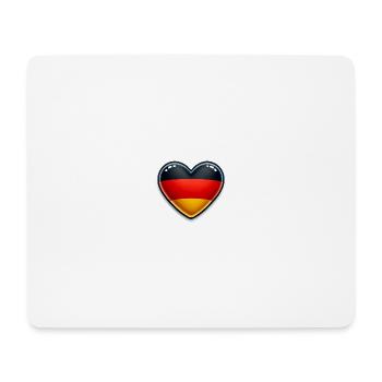 Love Germany - ideal for stickers - Mouse Pad (horizontal) - white - Front