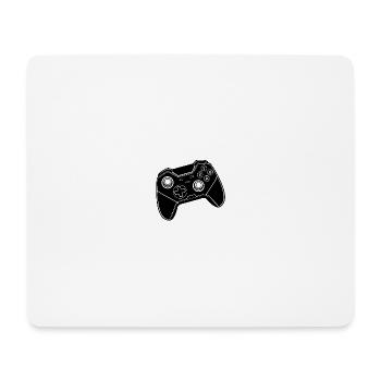 Gaming Controller Black - Mouse Pad (horizontal) - white - Front