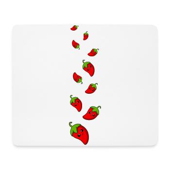 Chilli Comic - Mousepad (Querformat) - Weiß - Vorne