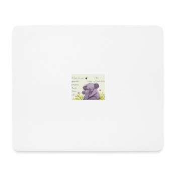 Muttertag - Mousepad (Querformat) - Weiß - Vorne