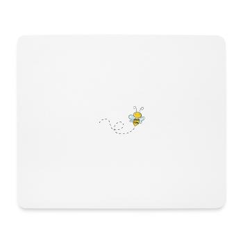 abeille - Tapis de souris (format paysage) - blanc - Devant