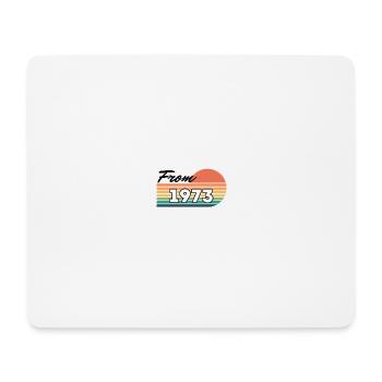 Ab 1973 - Mousepad (Querformat) - Weiß - Vorne