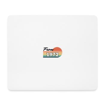 Ab 1972 - Mousepad (Querformat) - Weiß - Vorne