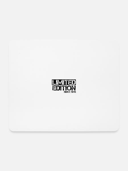 Limited Edition 1976 Birthday Geburtsjahr Geburt - Mousepad (Querformat) - Weiß