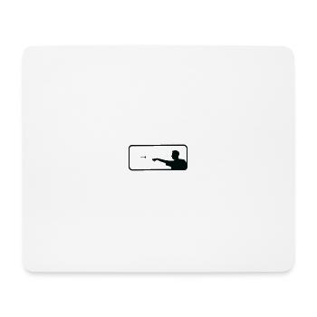 Darts Sports Fun - Mouse Pad (horizontal) - white - Front
