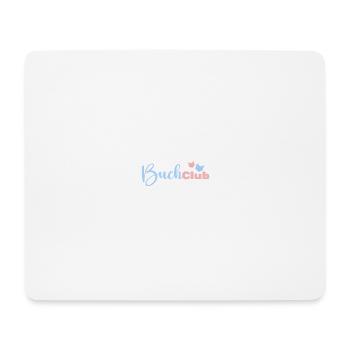 Buchclub Pastelllese Logo - Mousepad (Querformat) - Weiß - Vorne