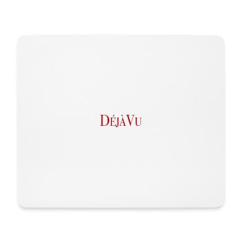 DEJA VU - Tapis de souris (format paysage) - blanc - Devant