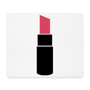 Lipstick - Mouse Pad (horizontal) - white - Front