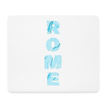 Rom Rome Italien Stadt Schrift Skyline Heimat - Mousepad (Querformat) - Weiß - Vorne