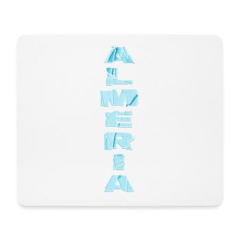 Almeria Spanien Stadt Schrift Skyline Heimat - Mousepad (Querformat) - Weiß - Vorne