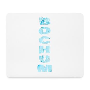 Bochum Deutschland Stadt Schrift Skyline Heimat - Mousepad (Querformat) - Weiß - Vorne