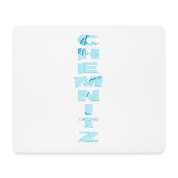 Chemnitz Germany City Font Skyline Home - Mouse Pad (horizontal) - white - Front
