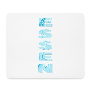 Essen Deutschland Stadt Schrift Skyline Heimat - Mousepad (Querformat) - Weiß - Vorne