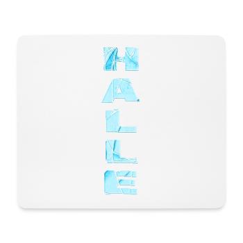 Hall Germany City Font Skyline Home - Mouse Pad (horizontal) - white - Front