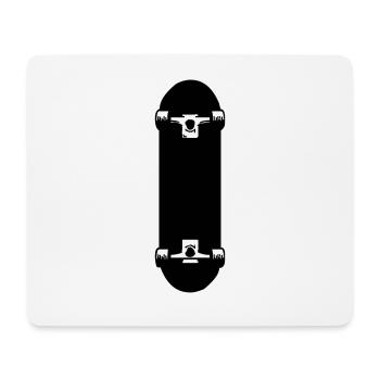 skateboard - Mousepad (Querformat) - Weiß - Vorne