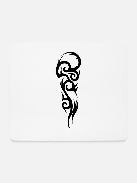 tribal - Mousepad (Querformat) - Weiß