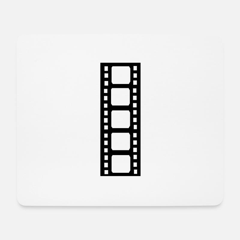 Film Film - Mousepad (Querformat) - Weiß
