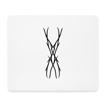 Tribal Tattoo - Mouse Pad (horizontal) - white - Front