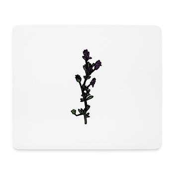 Lucerne Agriculture Organic Funny Gift Flowers - Mouse Pad (horizontal) - white - Front