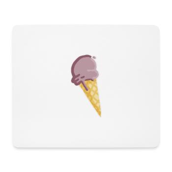 Icecream summerdreams - Mousepad (Querformat) - Weiß - Vorne