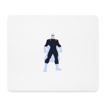Be a Superhero! Be brave! - Mouse Pad (horizontal) - white - Front