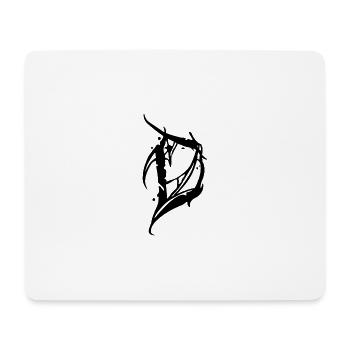 D - Tapis de souris (format paysage) - blanc - Devant
