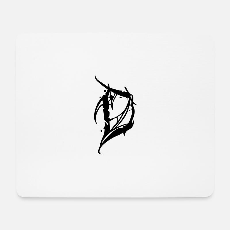 D - Mousepad (Querformat) - Weiß
