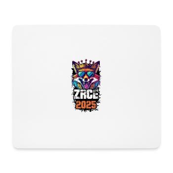 Zrce 2025 Renard des Fêtes - Tapis de souris (format paysage) - blanc - Devant