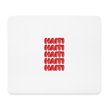 Travel Haiti - Mouse Pad (horizontal) - white - Front