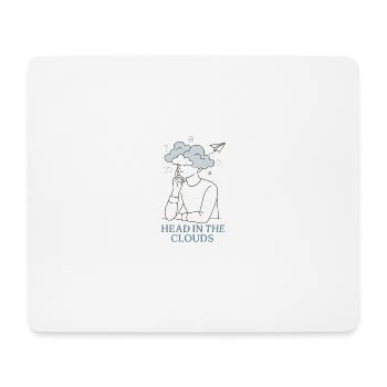 Head in the Clouds - Mouse Pad (horizontal) - white - Front