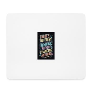 Remixxx - Mousepad (Querformat) - Weiß - Vorne