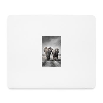 Dick & Doof - Mouse Pad (horizontal) - white - Front