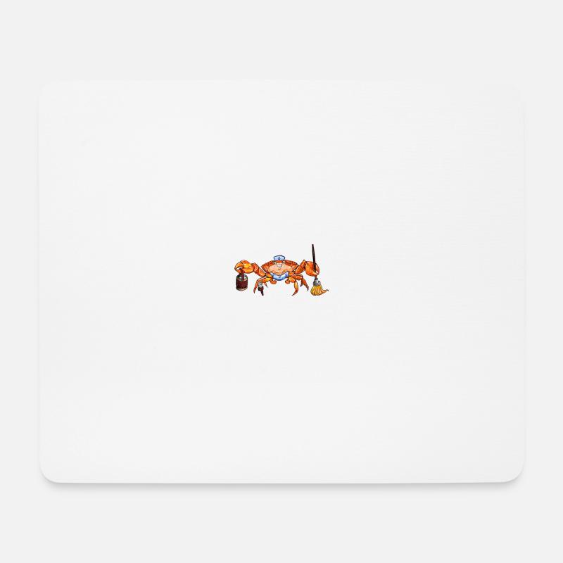 Knieper - Mousepad (Querformat) - Weiß